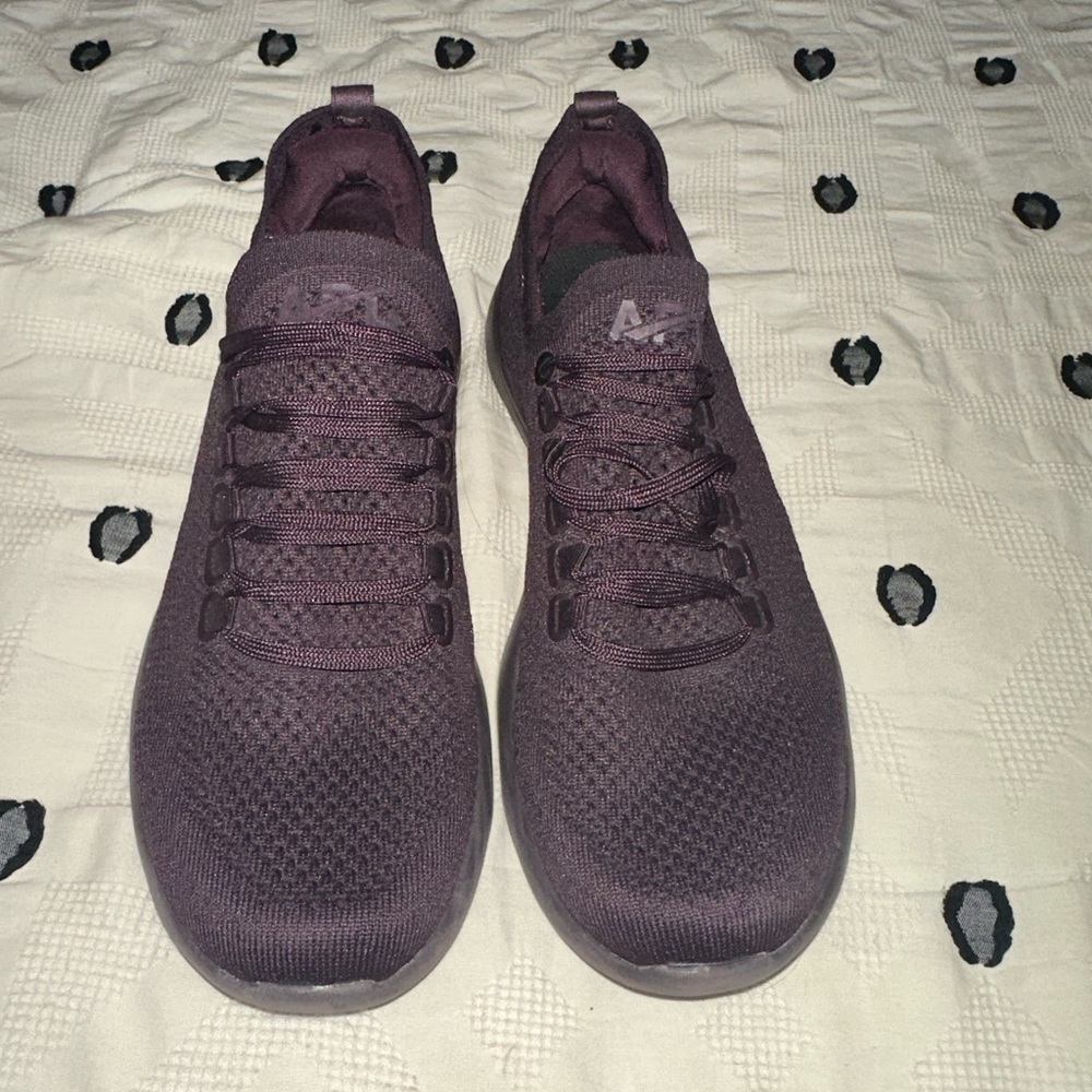 Blackened purple APL techloom breeze sneakers 7.5